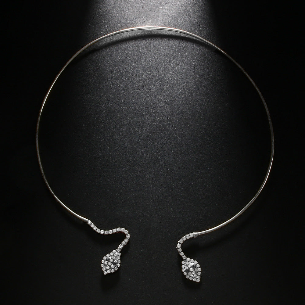 Simple Fashion All-match Snake Necklace