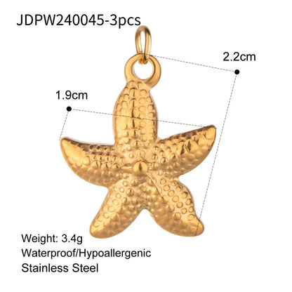 Fashion Minimalist Star Summer Ocean Wind Starfish Shell Pendant
