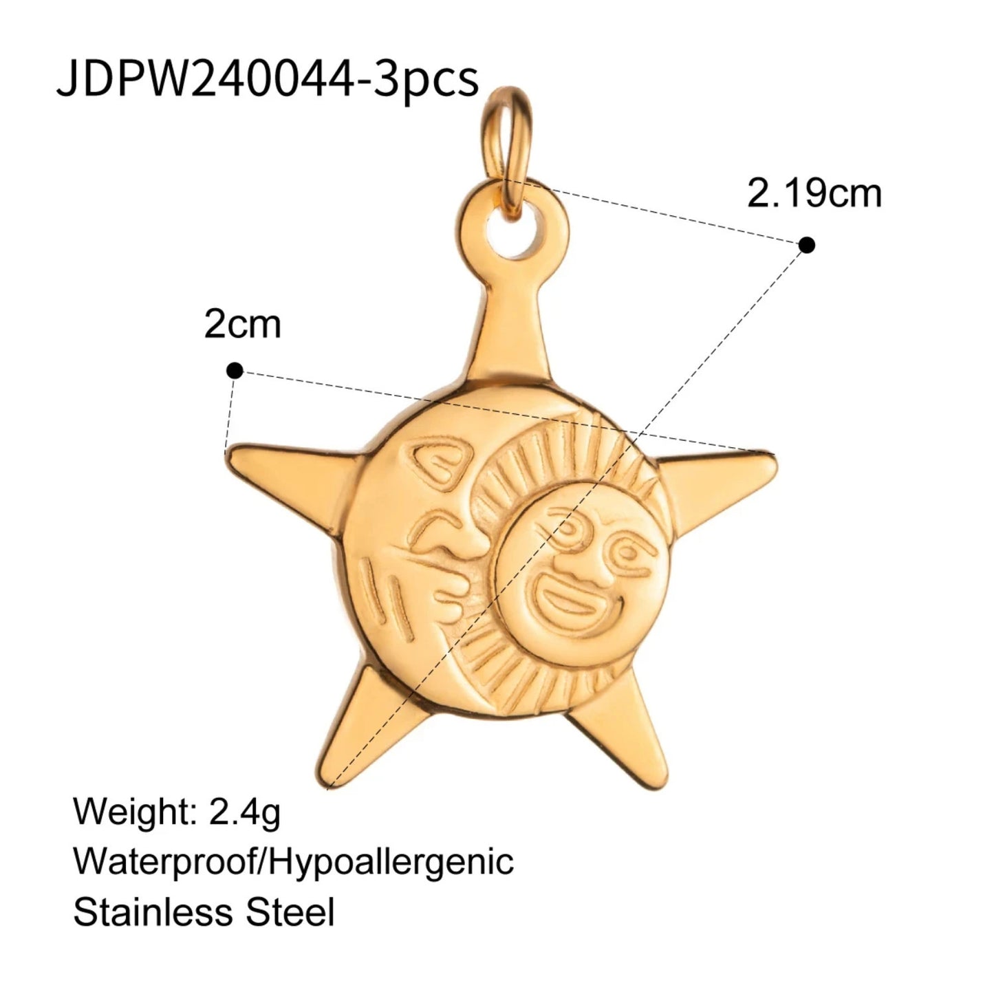 Fashion Minimalist Star Summer Ocean Wind Starfish Shell Pendant