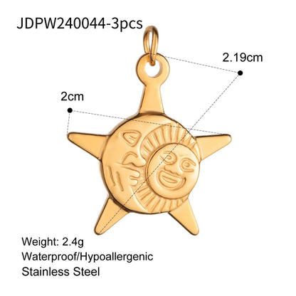 Fashion Minimalist Star Summer Ocean Wind Starfish Shell Pendant