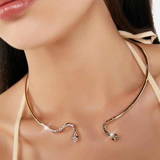 Simple Fashion All-match Snake Necklace